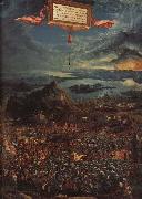 Albrecht Altdorfer The Battle of Issus France oil painting artist